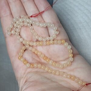 4mm Peachy Agate 15-inch Strand #4